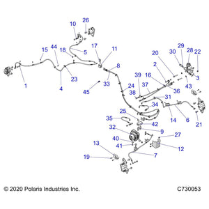 Bracket-Pres Switch Cover,Rgr Abs by Polaris 5271248 OEM Hardware P5271248 Off Road Express