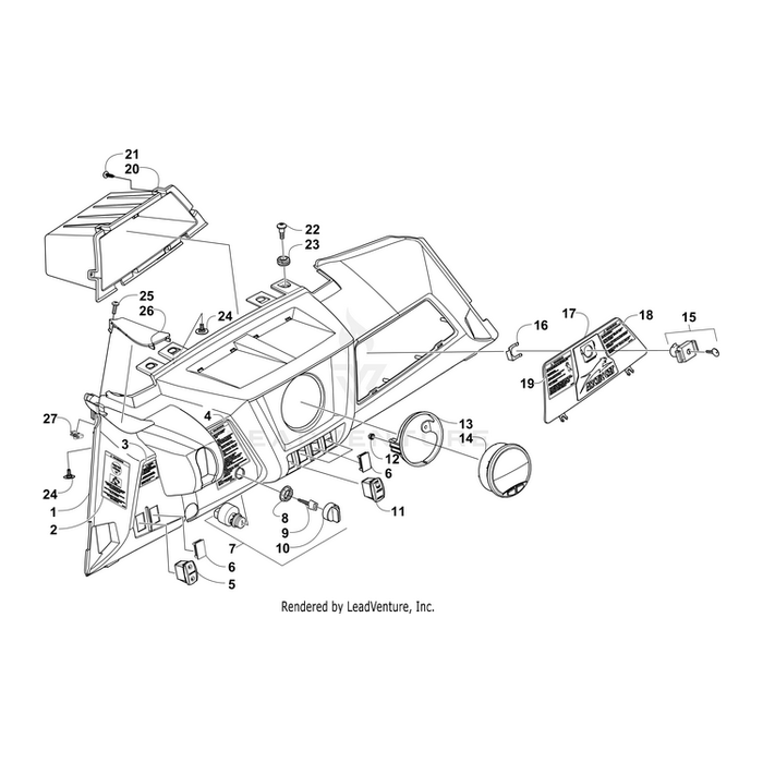 Bracket, Retaining By Arctic Cat