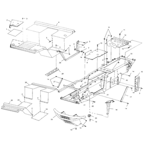 Bracket,Rh,R.Fender,Blk. by Polaris 5242379-067 OEM Hardware P5242379-067 Off Road Express