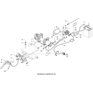 Bracket, Solenoid Mounting By Arctic Cat 0409-237 OEM Hardware 0409-237 Core Power Equipment