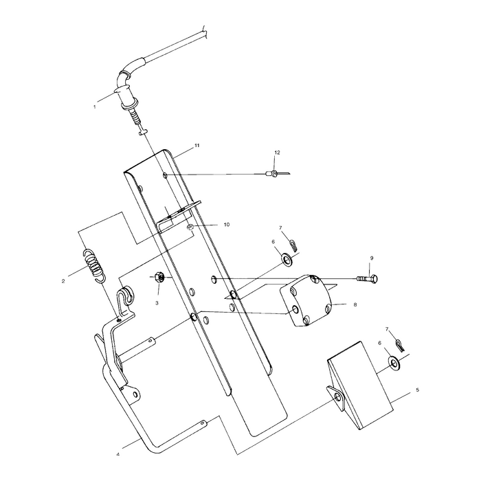 Bracket,Throttle by Polaris