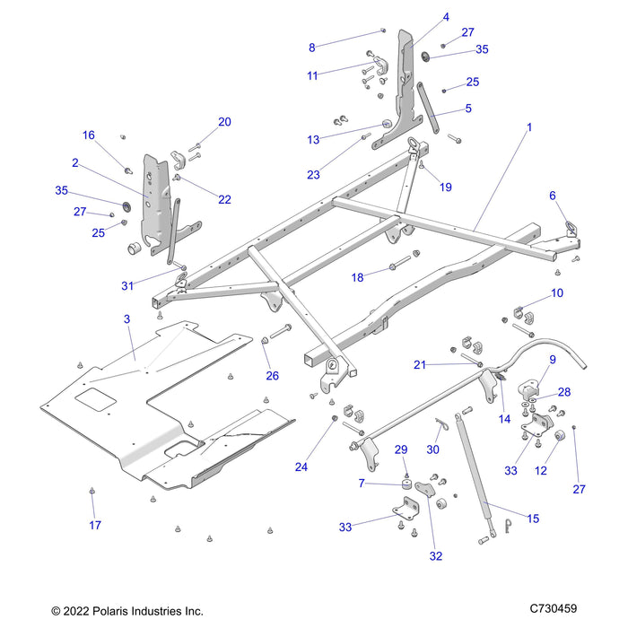 Bracket-Tie Down by Polaris