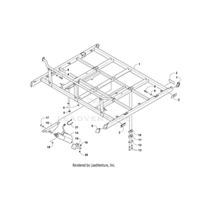 Bracket, Upper - Actuator By Arctic Cat 7506-563 OEM Hardware 7506-563 Off Road Express