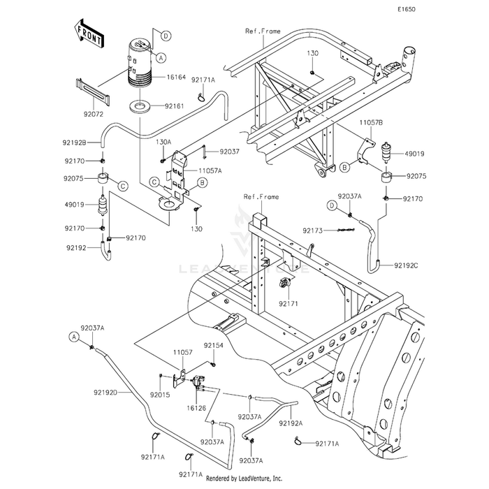 Bracket,Valve by Kawasaki