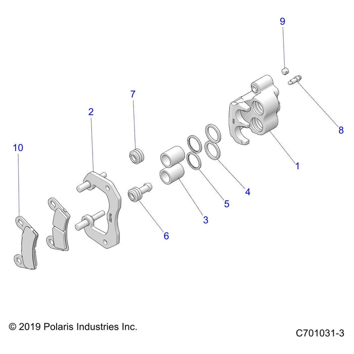 Brake Caliper Assembly by Polaris