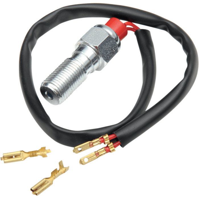 Brake Light Banjo Bolts With Built-In Pressure Switch By Goodridge