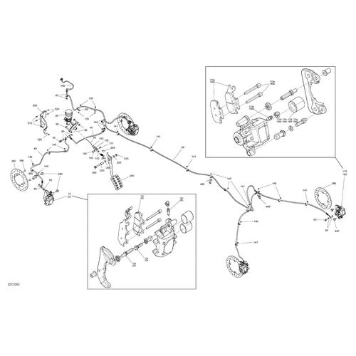 Brake Pad Kit by Can-Am