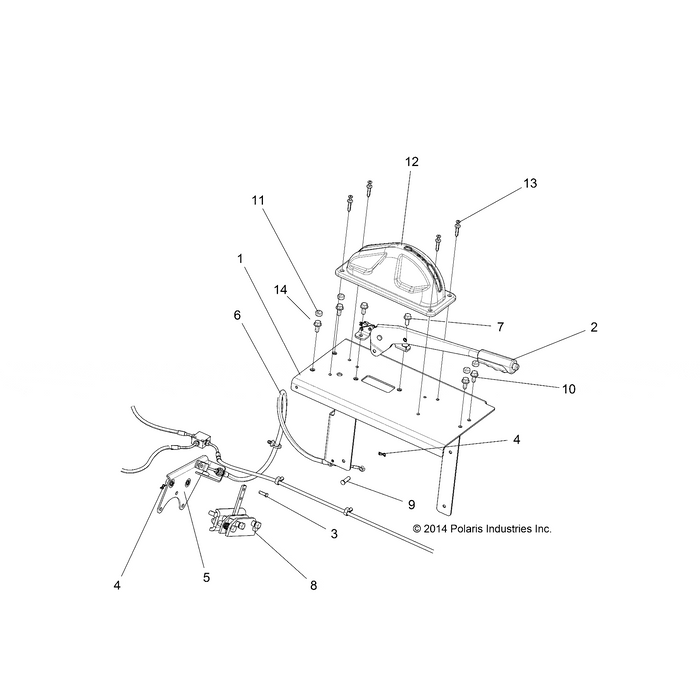 Brake Pad Kit by Polaris