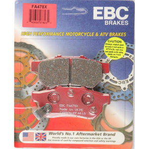 Brake Pads by EBC FA478X Brake Pads 15-478X Western Powersports