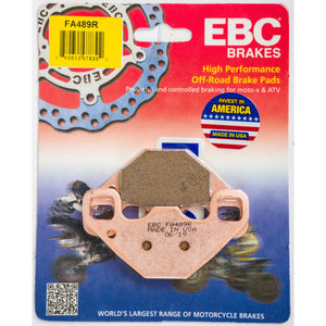 Brake Pads by EBC FA489R Brake Pads 15-489R Western Powersports