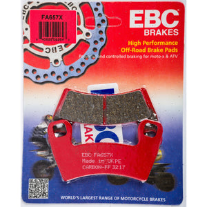 Brake Pads by EBC FA657X Brake Pads 15-657X Western Powersports