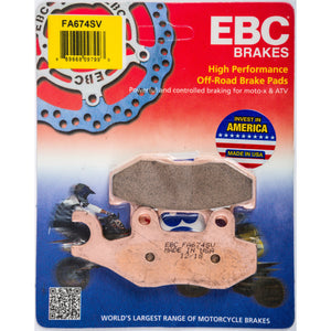 Brake Pads by EBC FA674SV Brake Pads 15-674S Western Powersports