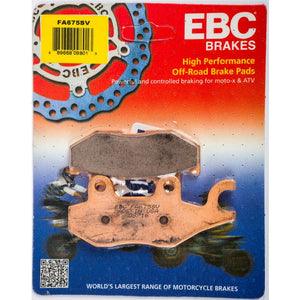 Brake Pads by EBC FA675SV Brake Pads 15-675S Western Powersports