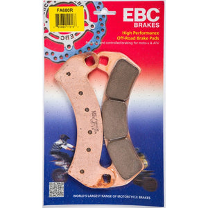 Brake Pads by EBC FA680R Brake Pads 15-680R Western Powersports Drop Ship