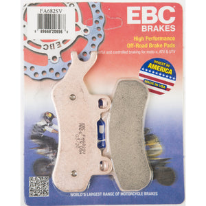 Brake Pads by EBC FA682SV Brake Pads 15-682S Western Powersports