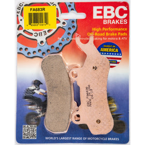 Brake Pads by EBC FA683R Brake Pads 15-683R Western Powersports