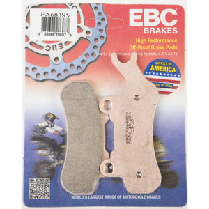 Brake Pads by EBC FA683SV Brake Pads 15-683S Western Powersports