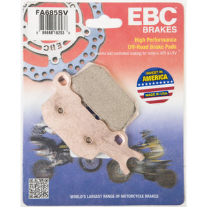 Brake Pads by EBC FA685SV Brake Pads 15-685S Western Powersports