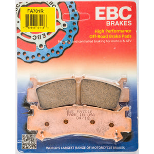 Brake Pads by EBC FA701R Brake Pads 15-701R Western Powersports