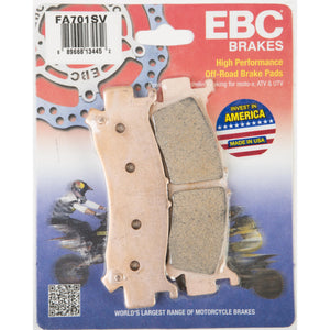 Brake Pads by EBC FA701SV Brake Pads 15-701S Western Powersports