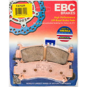 Brake Pads by EBC FA702R Brake Pads 15-702R Western Powersports