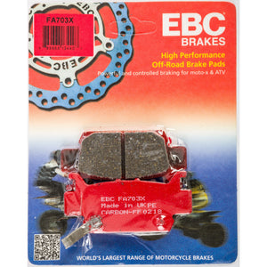 Brake Pads by EBC FA703X Brake Pads 15-703X Western Powersports