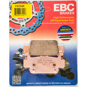 Brake Pads by EBC FA704R Brake Pads 15-704R Western Powersports