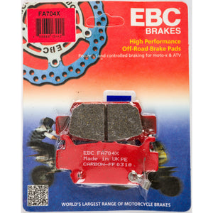 Brake Pads by EBC FA704X Brake Pads 15-704X Western Powersports