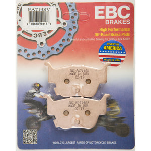 Brake Pads by EBC FA714SV Brake Pads 15-714S Western Powersports