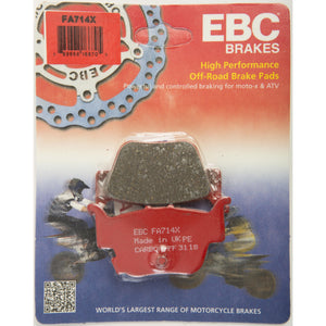 Brake Pads by EBC FA714X Brake Pads 15-714X Western Powersports