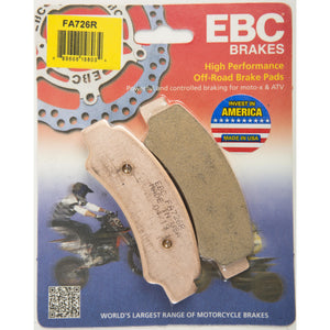 Brake Pads by EBC FA726R Brake Pads 15-726R Western Powersports