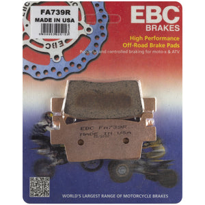 Brake Pads by EBC FA739R Brake Pads 15-739R Western Powersports