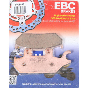 Brake Pads H-Series by EBC FA645R Brake Pads 15-645R Western Powersports