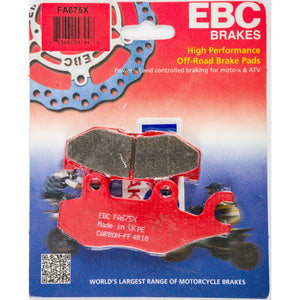 Brake Pads Rear by EBC FA675X Brake Pads 15-675X Western Powersports