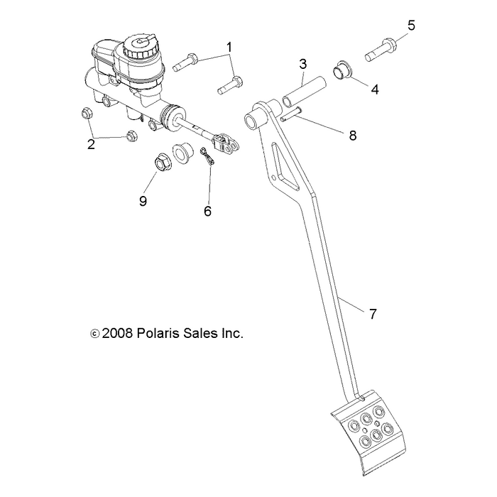 Brake Pedal by Polaris