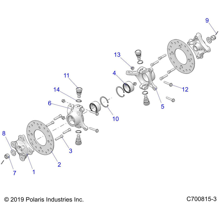 Brake Rotor, 7.5 Mm by Polaris