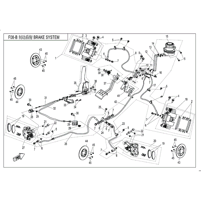 Brake Switch by CF Moto