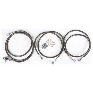 Brakeline Front +2 Smoke A/C Wildcat By Streamline WILDCAT -F-2 SM Brake Line Front 170-1183 Western Powersports