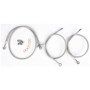 Brakeline Front Std+2 Yamaha By Streamline RHIN700-F-2 Brake Line Front 170-1337 Western Powersports