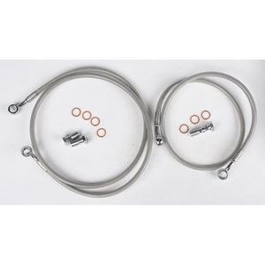 Brakeline Front Std Polaris Rzr Xp 900 By Streamline XP900-F Brake Line Front 170-0930 Western Powersports