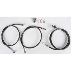 Brakeline Front Std Smoke A/C Wildcat By Streamline WILDCAT -F SM Brake Line Front 170-1182 Western Powersports