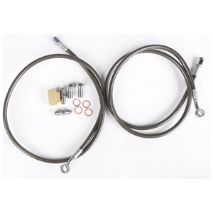 Brakeline Front Std Smoke Kawasaki Teryx 750/4 By Streamline TERYX-F-SK Brake Line Front 170-0752 Western Powersports