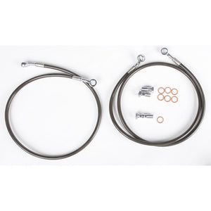 Brakeline Front Std Smoke Polaris Rzr Xp 900 By Streamline XP900-F SM Brake Line Front 170-0932 Western Powersports