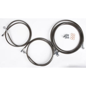 Brakeline Rear Smoke+4 Can-Am By Streamline X3XRS-R-4-SMOKE Brake Line Rear 170-0237 Western Powersports