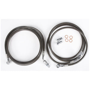 Brakeline Rear Std Smoke Polaris Rzr Xp 900 By Streamline XP900-R SM Brake Line Rear 170-0937 Western Powersports