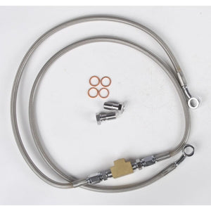 Brakeline Rear Std Yamaha By Streamline RHIN700-R Brake Line Rear 170-1333 Western Powersports