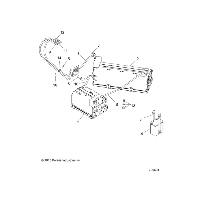 Brammo 30V Li-Ion Battery by Polaris