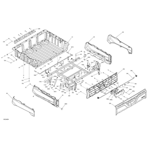 Break Up Country, LH Open Carrier Trim by Can-Am 708304247 OEM Hardware 708304247 Off Road Express Peach St