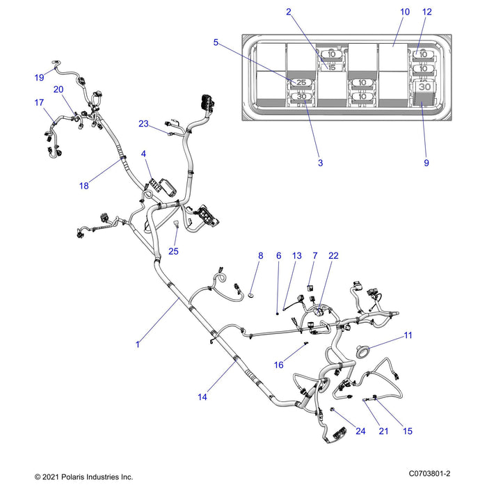 Breaker-Circuit,30A,Mini by Polaris