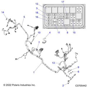 Breaker, Circuit, Typ 11, 20 Amp by Polaris 4080175 OEM Hardware P4080175 Off Road Express